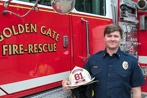 Fire Chief Kyle Kociemba-Benson