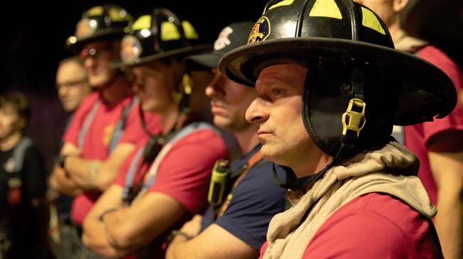 Firefighters looking ahead