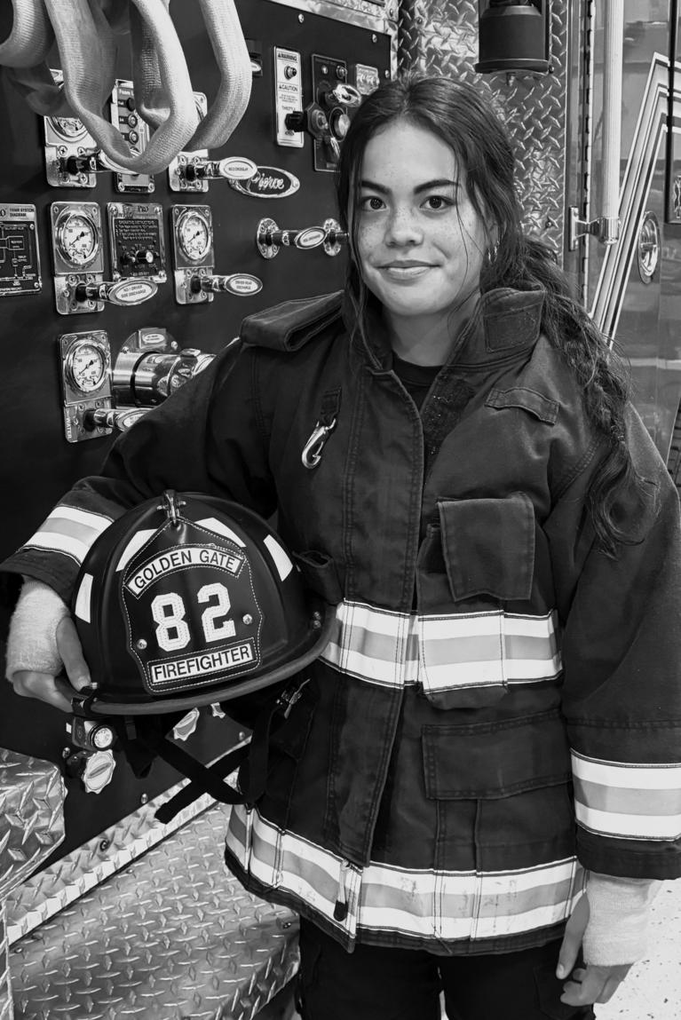 Headshot of Fire Fighter Chen