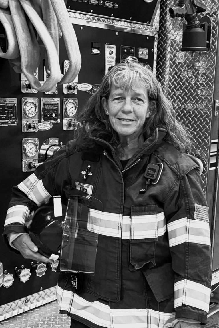 Headshot of Fire Fighter Gustafson